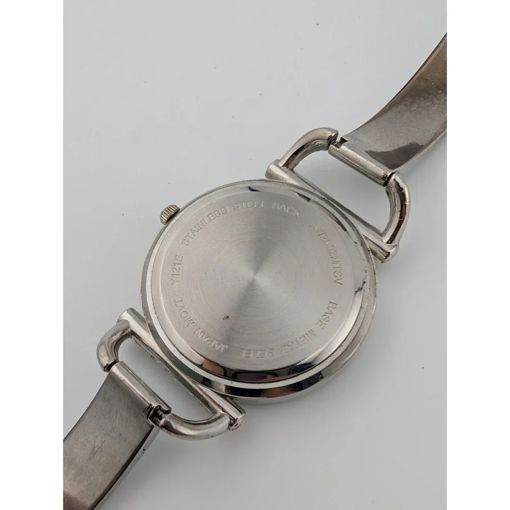 Attention Watch Women 34mm Silver‎ Case Green 6.5